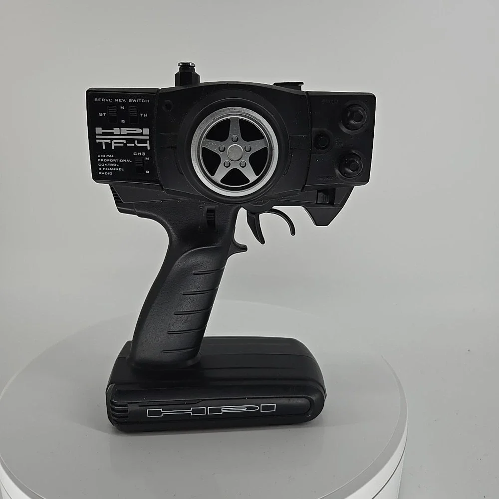 HPI racing‎ TF-4 3-Channel AM Radio Transmitter Untested For Parts Only